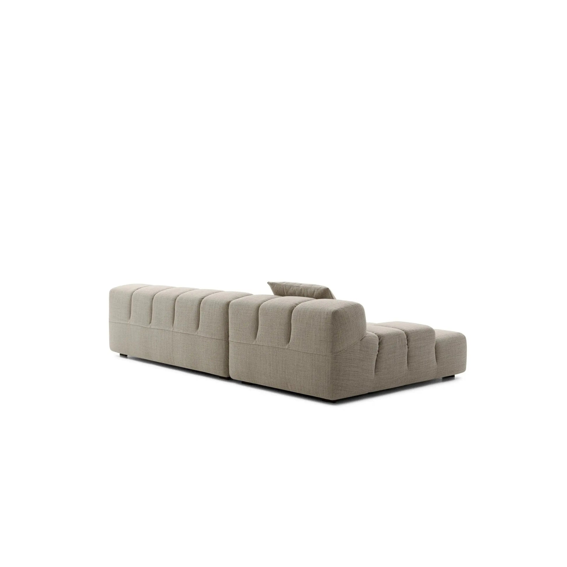 Tufty-Time - Left Sectional Sofa in Rope Rattier B&B Italia
