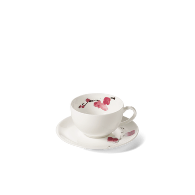 Cherry Blossom - Espresso Saucer 4.4in | 11.3cm (Ø) | Dibbern | JANGEORGe Interior Design