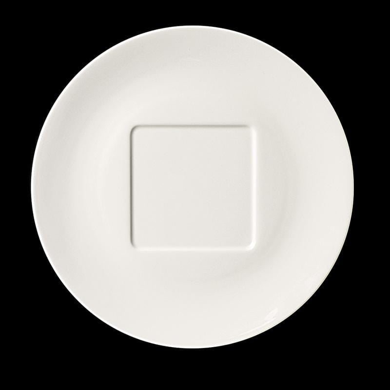 Pure - Quarrée Plate 12.6in | 32cm (Ø) | Dibbern | JANGEORGe Interior Design