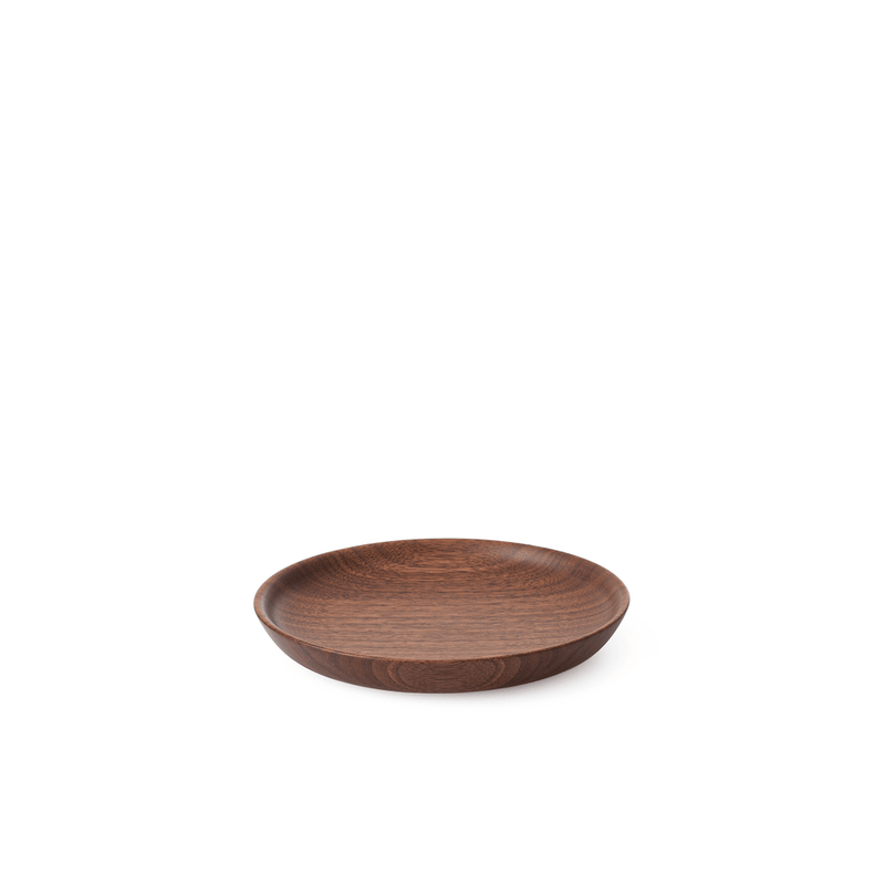 Walnut Plate M - 5.9x.8in | 15x2cm (ØxH) | Hikiyose | JANGEORGe Interiors & Furniture