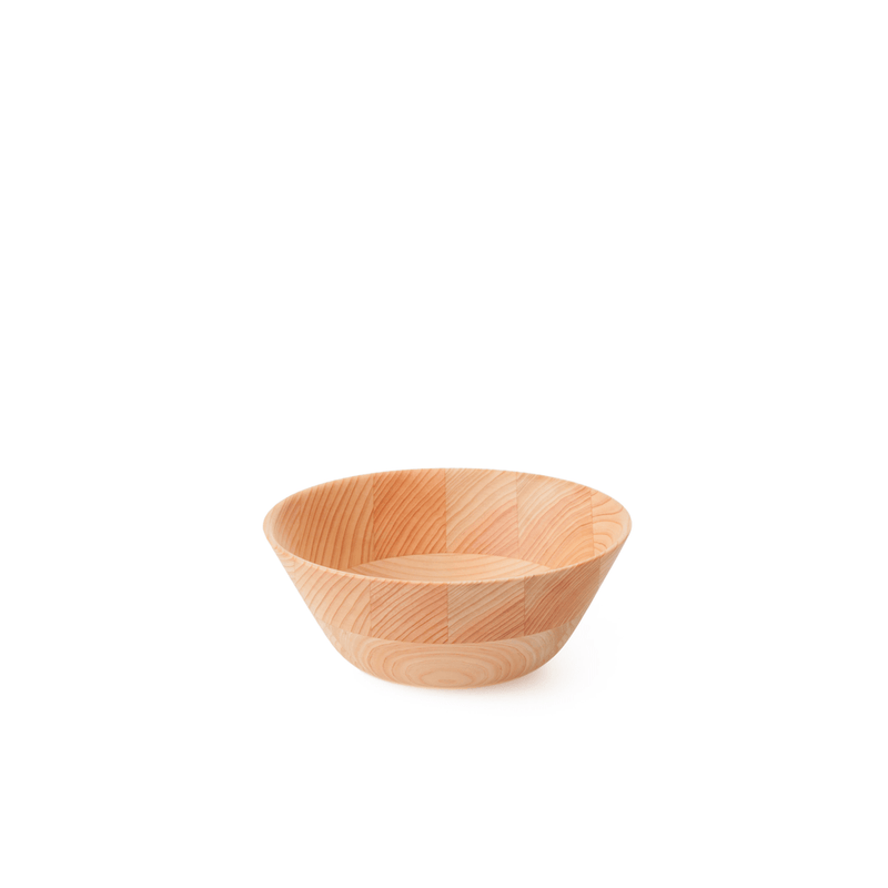Japanese Cypress Bowl M - 5.9x2.4in | 15x6cm (ØxH) | Hikiyose | JANGEORGe Interiors & Furniture