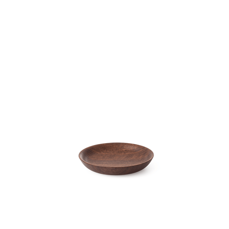 Walnut Plate S - 4.7x.8in | 12x2cm (ØxH) | Hikiyose | JANGEORGe Interiors & Furniture