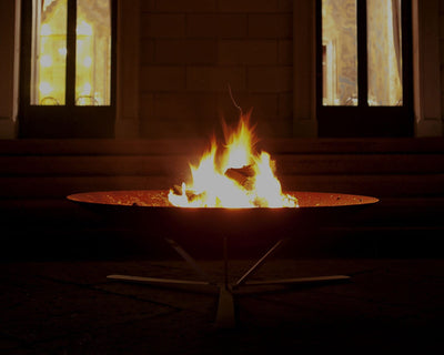 Discolo Wood Burning Outdoor Fire Pit | AK47 DesignArt | JANGEORGe Interior Design