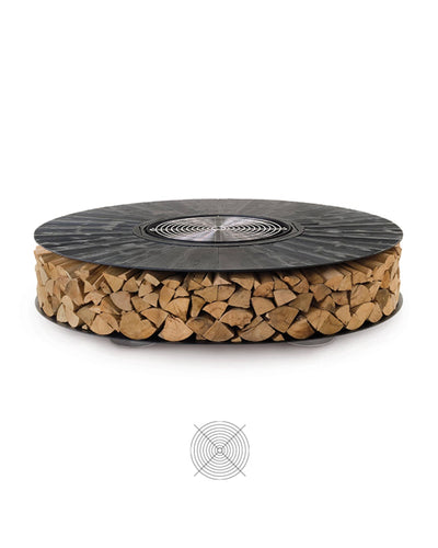 Outdoor Wood-Burning Fire Pit Accessories, Grill | AK47 DesignArt | JANGEORGe Interior Design
