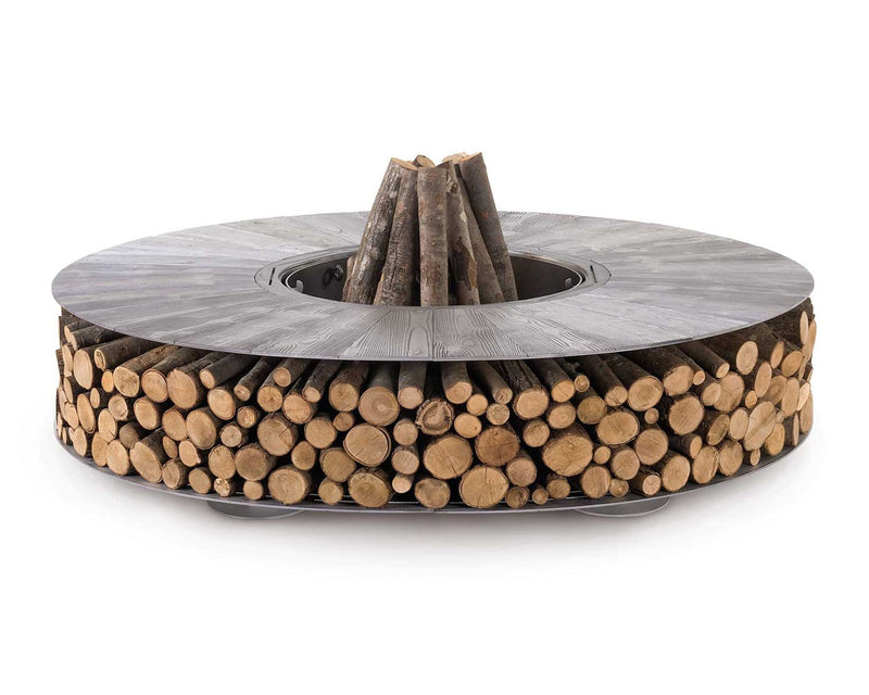 Zero Wood-Burning Outdoor Fire Pit, Texture Collection | AK47 DesignArt | JANGEORGe Interior Design