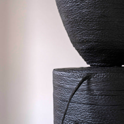 Pot Vase Leather | Arno DeClercq | JANGEORGe Interior Design
