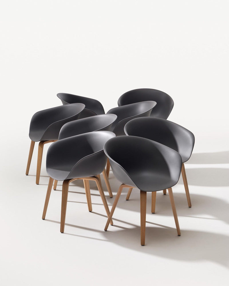 Duna 02 - 4 Wood Legs Chair | Arper | JANGEORGe Interior Design