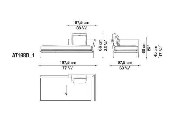 B&B Atoll Sofa | B&B Italia | JANGEORGe Interior Design