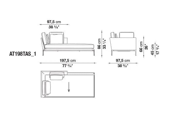 B&B Atoll Sofa | B&B Italia | JANGEORGe Interior Design