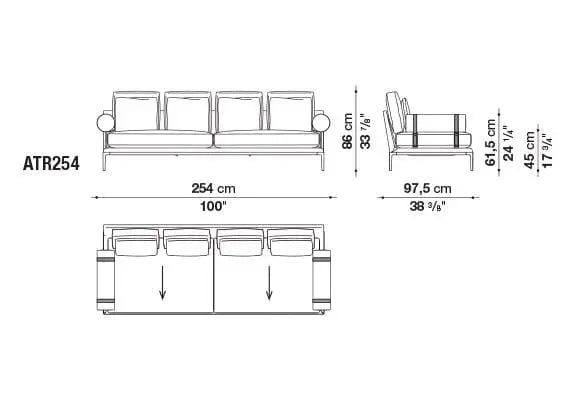 B&B Atoll Sofa | B&B Italia | JANGEORGe Interior Design