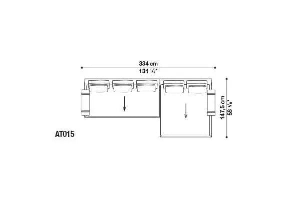 B&B Atoll Sofa | B&B Italia | JANGEORGe Interior Design