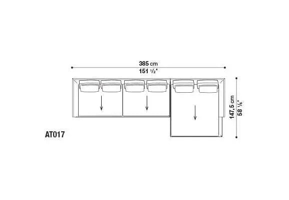 B&B Atoll Sofa | B&B Italia | JANGEORGe Interior Design