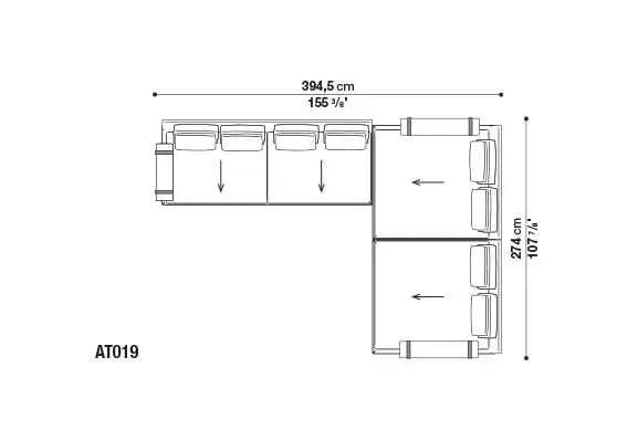B&B Atoll Sofa | B&B Italia | JANGEORGe Interior Design