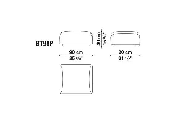 Butterfly Sofa | B&B Italia | JANGEORGe Interior Design