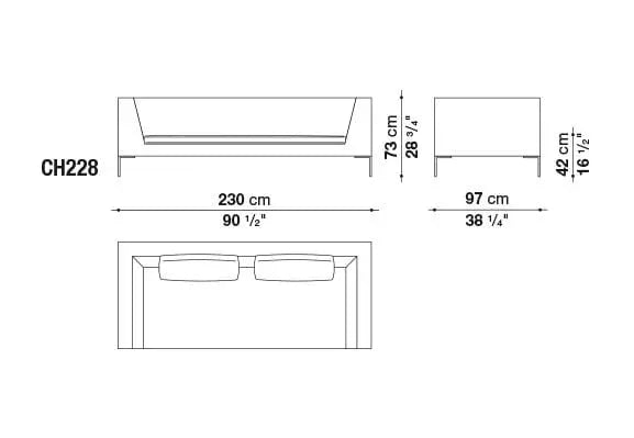 Charles Sofa | B&B Italia | JANGEORGe Interior Design