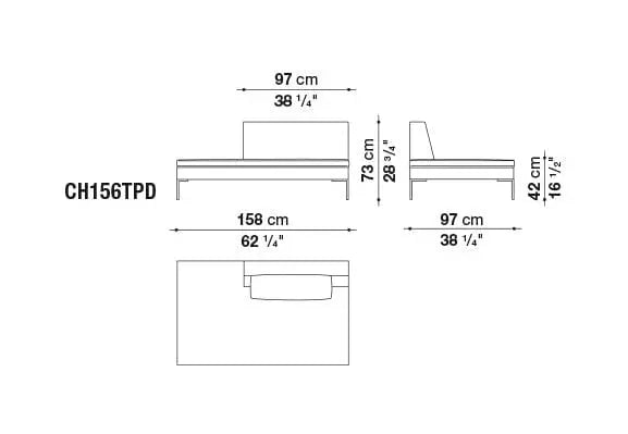 Charles Sofa | B&B Italia | JANGEORGe Interior Design