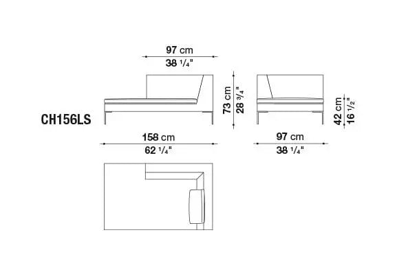 Charles Sofa | B&B Italia | JANGEORGe Interior Design