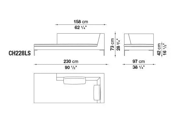 Charles Sofa | B&B Italia | JANGEORGe Interior Design