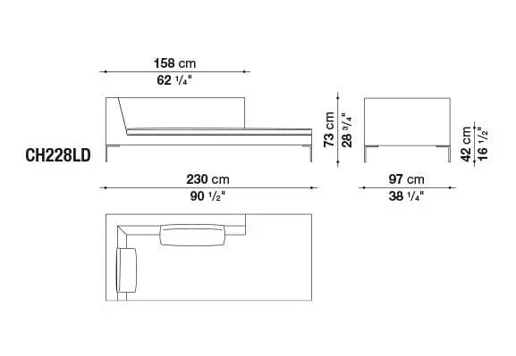 Charles Sofa | B&B Italia | JANGEORGe Interior Design
