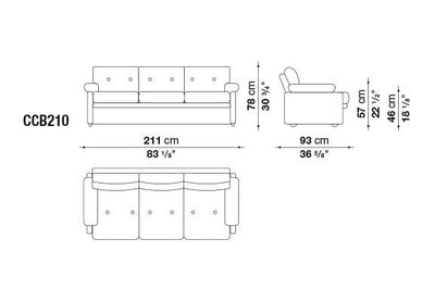 Coronado Sofa | B&B Italia | JANGEORGe Interior Design