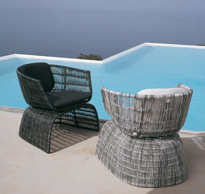 Crinoline Small Outdoor Armchair | B&B Italia | JANGEORGe Interior Design