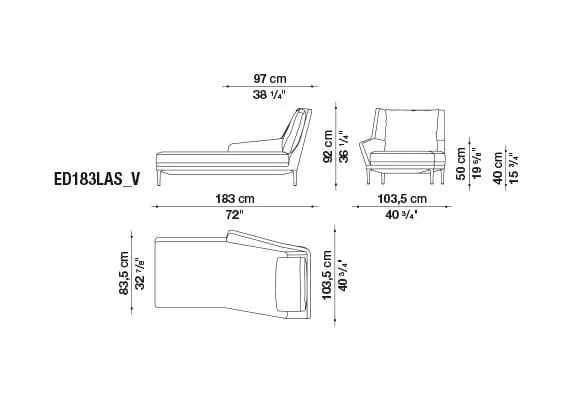 Édouard Sofa | B&B Italia | JANGEORGe Interior Design