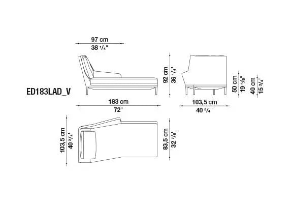 Édouard Sofa | B&B Italia | JANGEORGe Interior Design