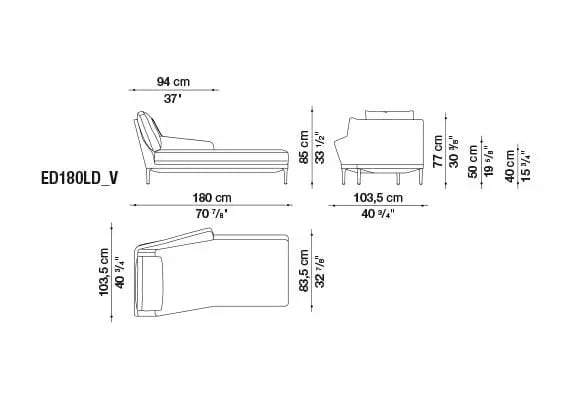 Édouard Sofa | B&B Italia | JANGEORGe Interior Design