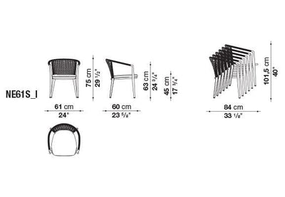 Erica '19 Chair | B&B Italia | JANGEORGe Interior Design