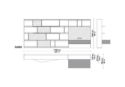 Flat.C Wall System | B&B Italia | JANGEORGe Interior Design