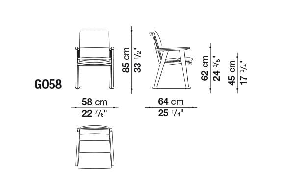 Gio Chair | B&B Italia | JANGEORGe Interior Design
