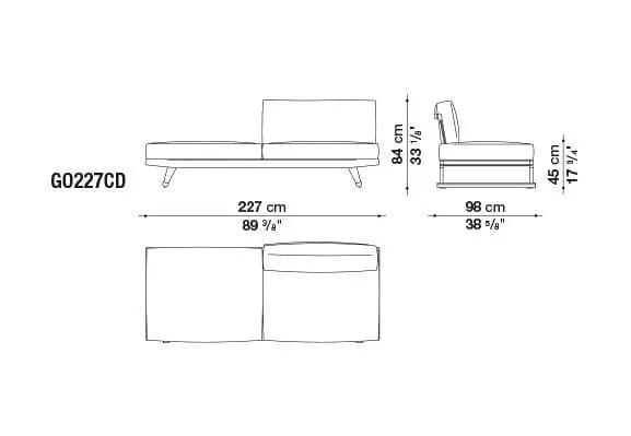 Gio Sofa | B&B Italia | JANGEORGe Interior Design