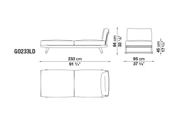 Gio Sofa | B&B Italia | JANGEORGe Interior Design