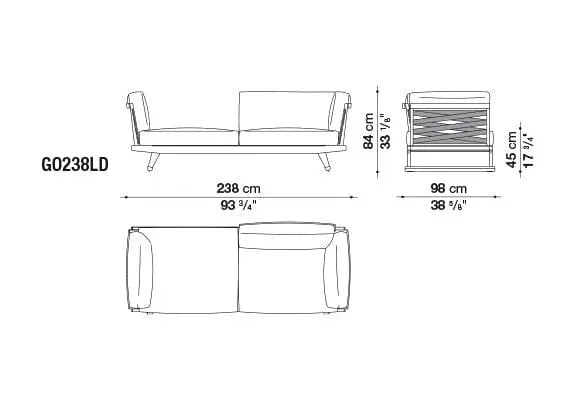 Gio Sofa | B&B Italia | JANGEORGe Interior Design