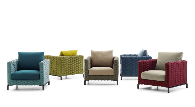 Ray Outdoor Fabric Armchair | B&B Italia | JANGEORGe Interior Design