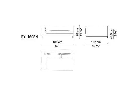 Ray Sofa | B&B Italia | JANGEORGe Interior Design