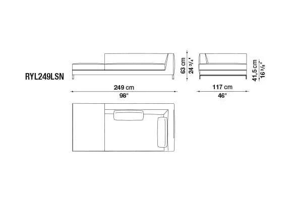 Ray Sofa | B&B Italia | JANGEORGe Interior Design