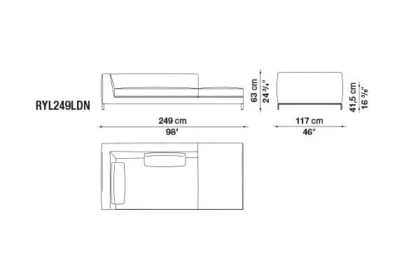 Ray Sofa | B&B Italia | JANGEORGe Interior Design
