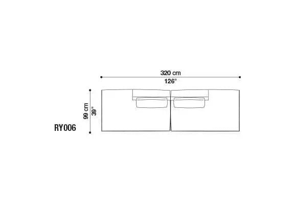 Ray Sofa | B&B Italia | JANGEORGe Interior Design