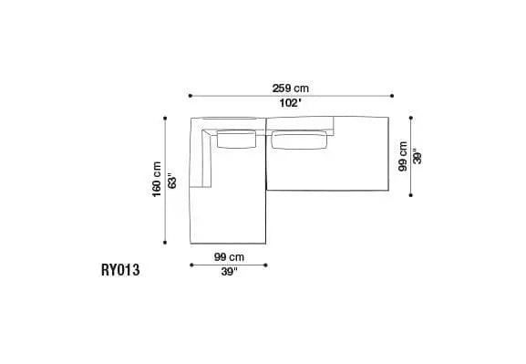 Ray Sofa | B&B Italia | JANGEORGe Interior Design