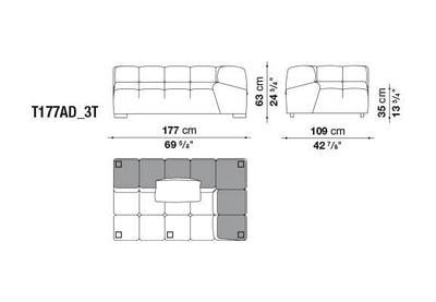 Tufty-Time '15 Sofa | B&B Italia | JANGEORGe Interior Design