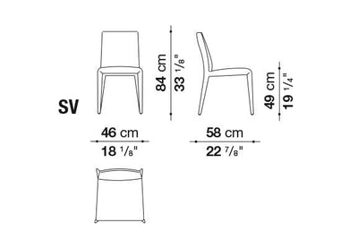 Vol Au Vent Chair | B&B Italia | JANGEORGe Interior Design