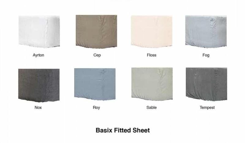 Basix Linen Fitted Sheet | Hale Mercantile Co. | JANGEORGe Interior Design