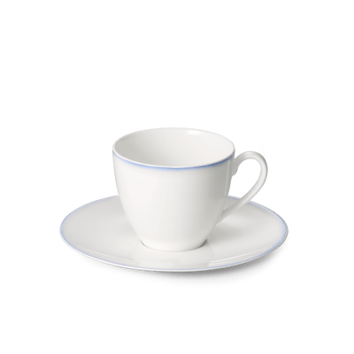 Aqua - Set - Saucer & Coffee Cup 0.27L | Dibbern | JANGEORGe Interior Design