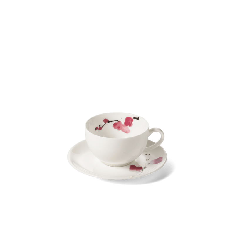Cherry Blossom - Set - Saucer & Espresso Cup 0.11L | Dibbern | JANGEORGe Interior Design