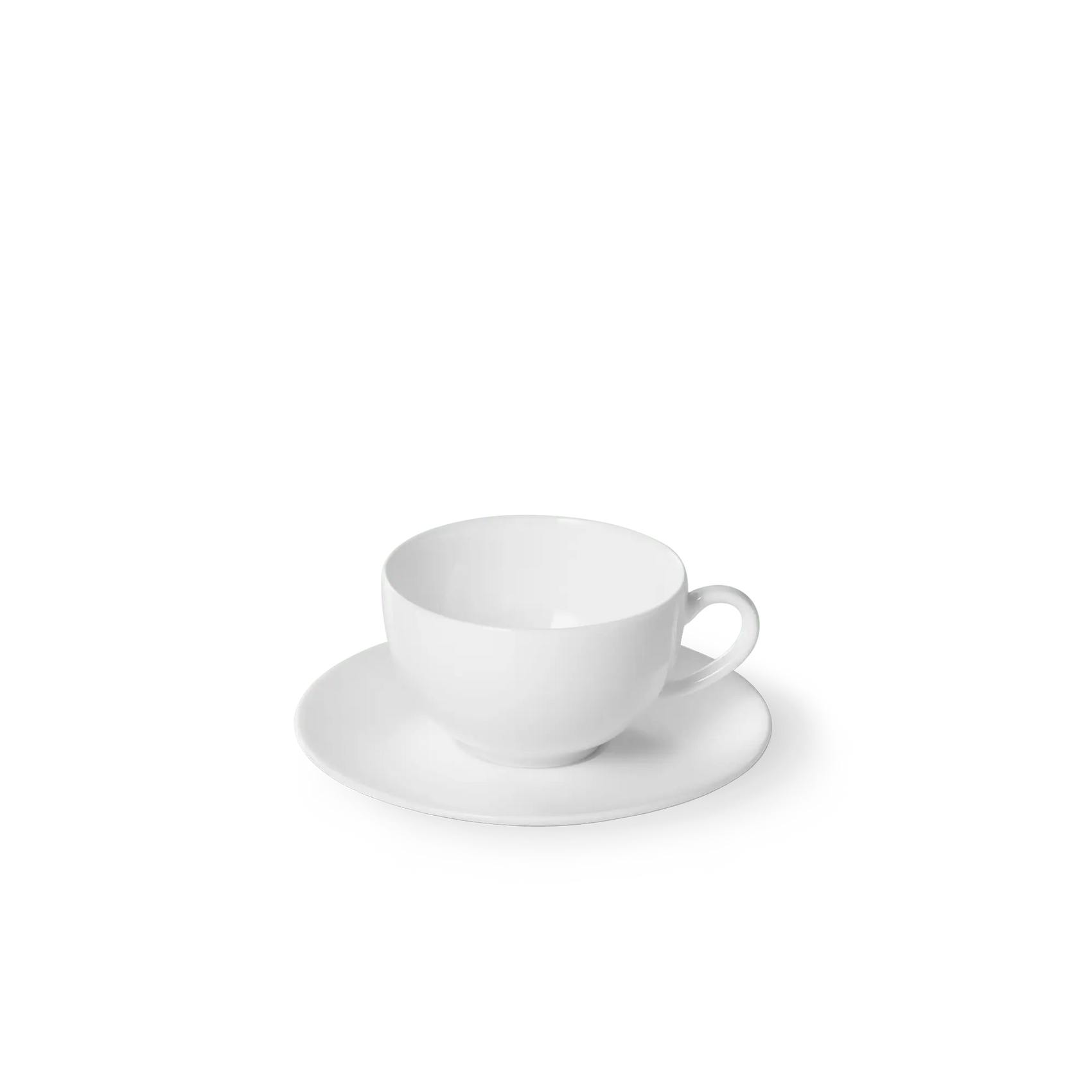 Cross White - Matte White - Set, Espresso Cup 3.7 fl oz | 0.11L & Saucer | Dibbern | JANGEORGe Interior Design