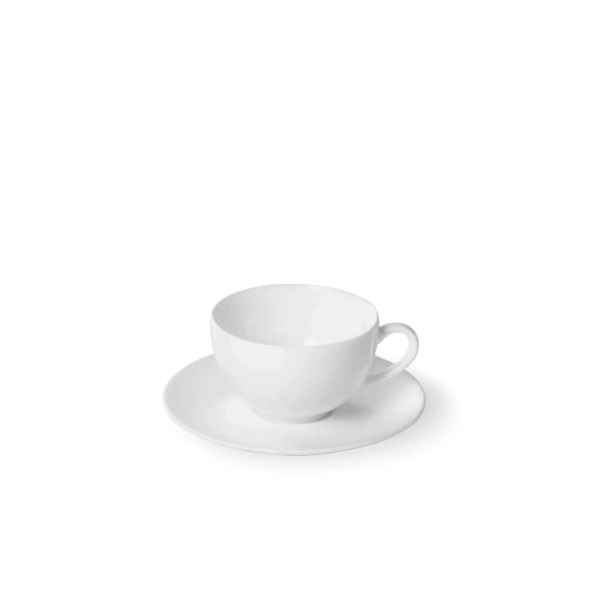 Cross White - Matte White - Set, Espresso Cup 3.7 fl oz | 0.11L & Saucer | Dibbern | JANGEORGe Interior Design
