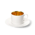 Goldrausch (Goldfever) - Set - Saucer & Coffee Cup 0.25L | Dibbern | JANGEORGe Interior Design
