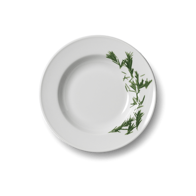 Herbaticum - Soup Plate 9.1in | 23cm (Ø) | Dibbern | JANGEORGe Interior Design