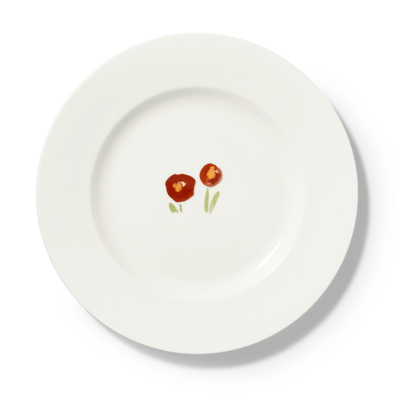 Impression (Red Poppy) - Charger Plate 12.2in | 31cm (Ø) | Dibbern | JANGEORGe Interior Design
